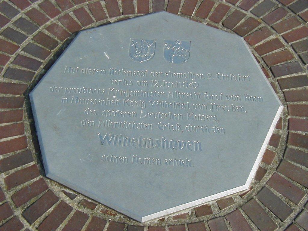 Wilhelmshaven_Gedenktafel